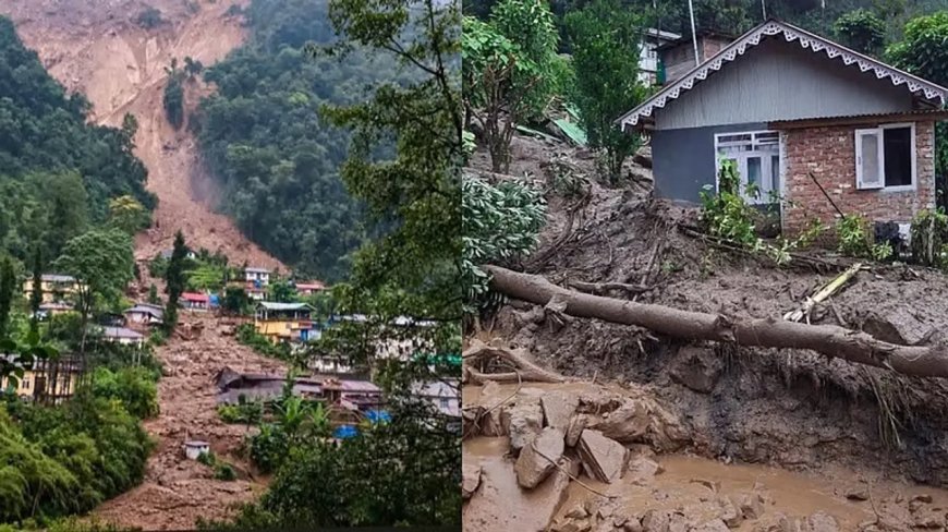 ସିକ୍କିମରେ ଭୟଙ୍କର ଭୂସ୍ଖଳନ: ୩୦ରୁ ଅଧିକ ଘର ପ୍ରଭାବିତ