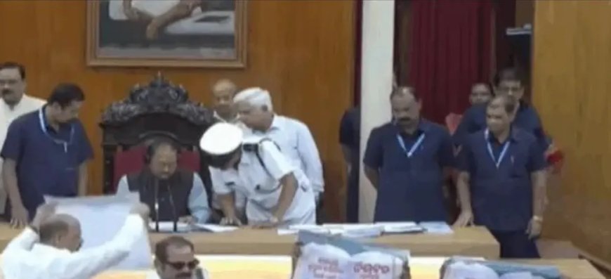 ଚତୁର୍ଥ ଦିନରେ ବି ଗୃହରେ MMDR ତାତି, ମାତ୍ର ୪ ମିନିଟ୍ ଚାଲିବା ପରେ ଅପରାହ୍ଣ ୪ଟା ଯାଏଁ ମୁଲତବୀ