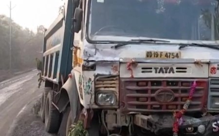 ଅନୁଗୋଳ ଛେଣ୍ଡିପଦା କଙ୍କରେଇରେ ଭୟଙ୍କର ଦୁର୍ଘଟଣା ; ୨ ହାଇୱା ମୁହାଁମୁହିଁ ଧକ୍କା