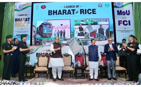ସେନା ପାଇଁ ‘ଭାରତ ରାଇସ୍’ ଲଞ୍ଚ କଲେ ରାଜନାଥ ସିଂହ, ଲଦାଖରୁ ଉତ୍ତର-ପୂର୍ବାଞ୍ଚଳକୁ ମିଳିବ ଯୋଗାଣ