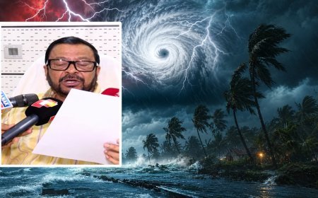 ବାତ୍ୟା ମୁକାବିଲା ନେଇ ସରକାରଙ୍କ ତତ୍ପରତା, ଏସ୍‌ଆର୍‌ସି କାର୍ଯ୍ୟାଳୟରେ ରାଜସ୍ୱ ମନ୍ତ୍ରୀ